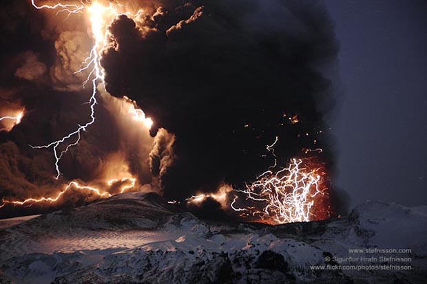как фотографировать вулканы
