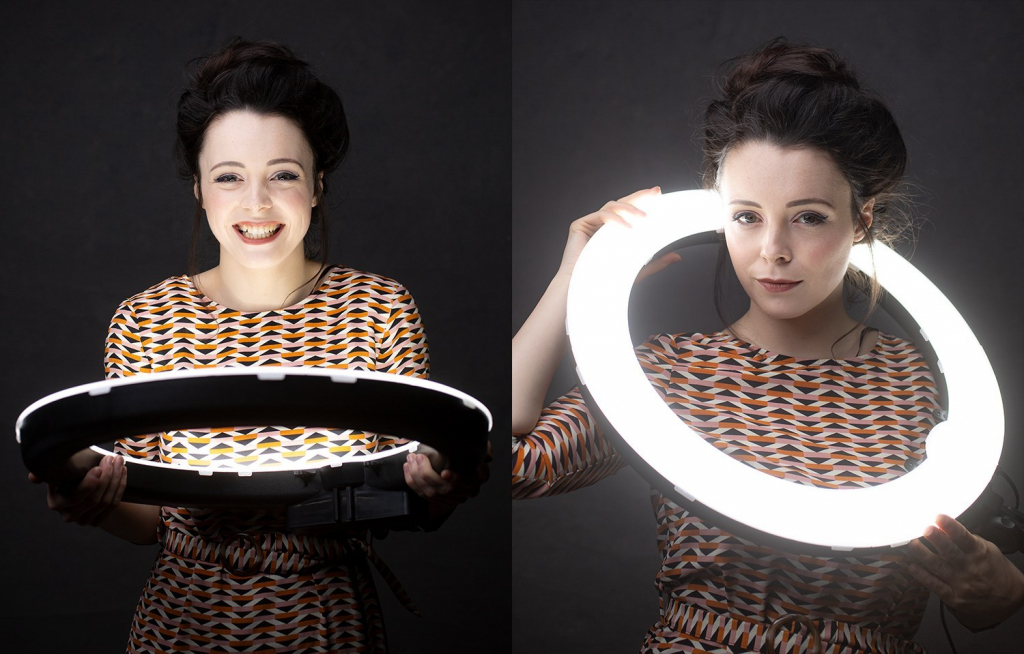 Как использовать кольцевой свет для фотографии нетрадиционными способами