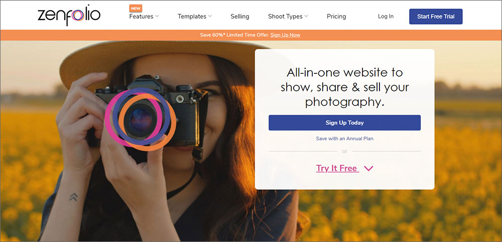 Сайты для продвижения фотографа конструктор для создания сайтов wix