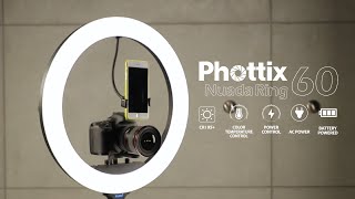 Phottix (81461) Nuada Ring 60 LED кольцевой светодиодный осветитель. Обзор